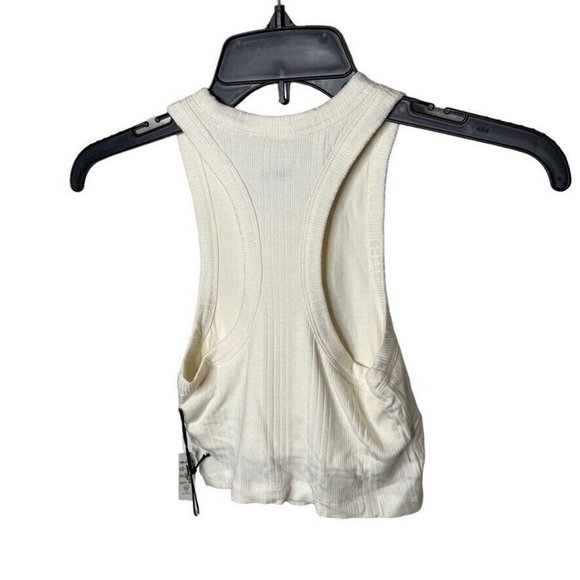 Madewell $48 Variegated Rib Drop Top Lighthouse Size M NJ129 - Picture 4 of 7